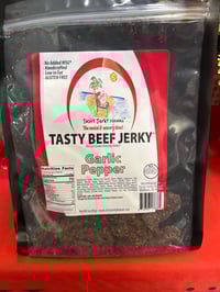 Brisket soft and chewy garlic pepper 3 oz bag