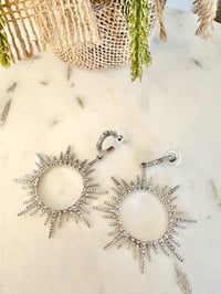 Image 5 of Crystal Sun Earrings
