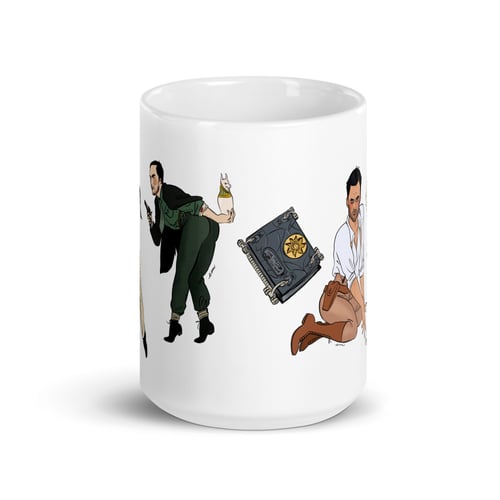 Image of The Mummy '99 Pin-ups Mug #3 ~ Collect 'Em All