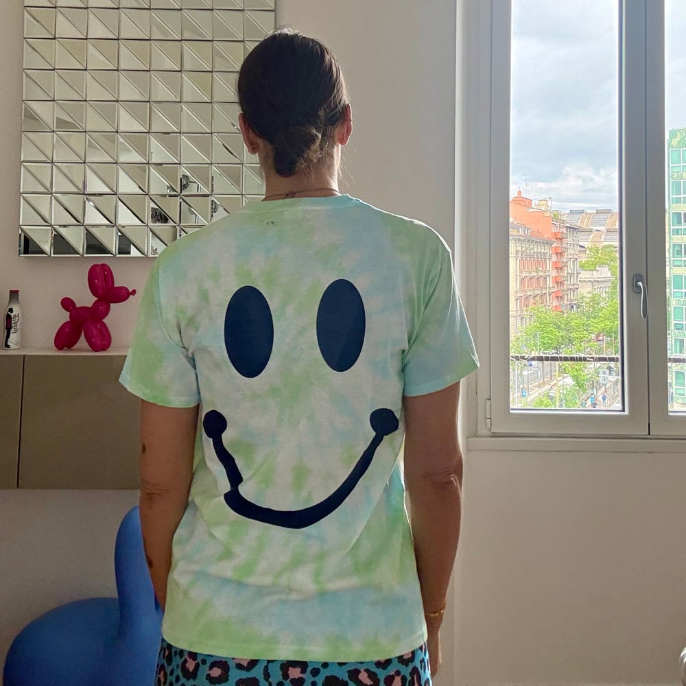 Image of T-SHIRT TIE DYE MAXI SMILE