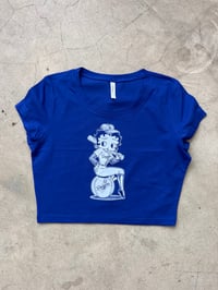 Blue t ball tee 