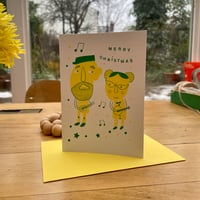 MERRY CHRISTMAS greetings card!