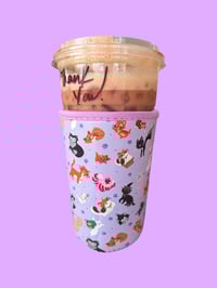Fancy Feline Sip Sleeve | Matching Accessories Available