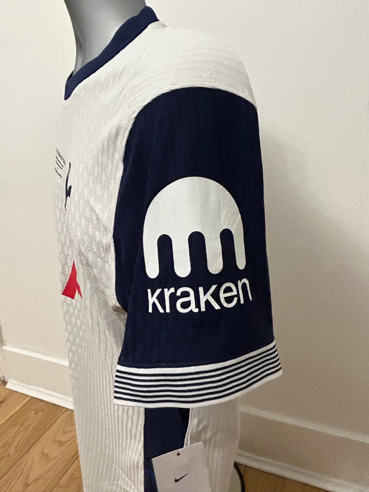 Image of Tottenham Hotspur “VAN DE VEN 37” Vaporknit 2024/25 Home Europa Final Shirt, Large