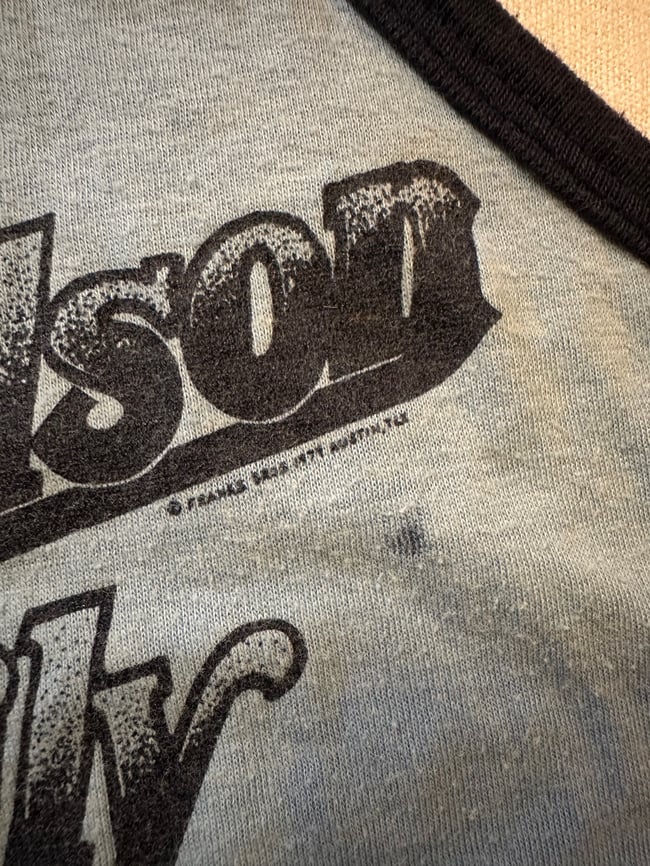 70s Willie Nelson halter top