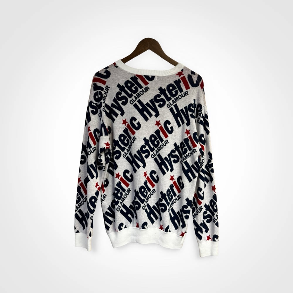 Image of Hysteric Glamour Logo Knit Sweater