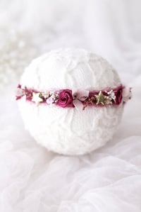 Image 2 of Halo mohair fushia