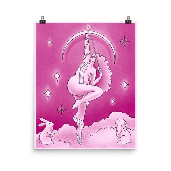 Image of Pink Artemis Poster 16*20