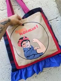 Image 3 of Bolsa feita a man. REBEL ROSALIA. Modelo exclusivo!