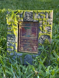 Image 1 of Ancient Ruins Display Case – Handmade Pokémon Card Display for One-Touch Cases