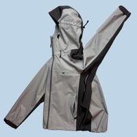 Image 1 of SILVER AND GREY SNOW JACKET
