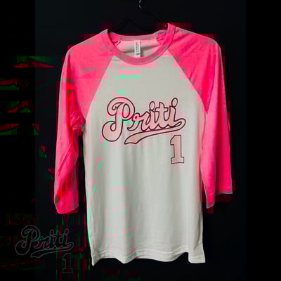 Image of “Priti Pink” Raglan Tee