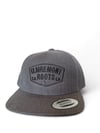 Charcoal patch logo SnapBack 