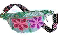 Image 1 of Vintage Chenille Crossbody Fannypack 03
