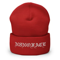 Image 1 of N8NOFACE Old English Logo Cuffed Beanie (+ more colors)