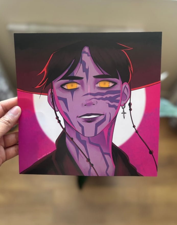 Image of Jinu Demon print 