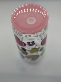 Image 3 of Verre Mickey & Minnie avec paille incluse