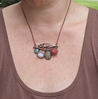 Image 3 of Electroformed seashell bib necklace 02