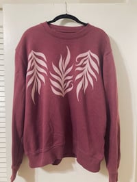 Image 1 of 'New Growth' Custom Blockprinted Sweater