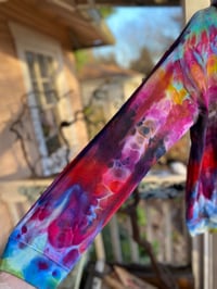 Image 5 of MEDUIM Live Fast Eat Trash Tie Dye Hoodie