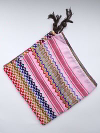 Image 2 of Light Pink/sky Blue Keffiyehs (Made in Jordan)