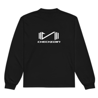 Image 1 of Checkedin Premium Heavyweight Long Sleeve Shirt 