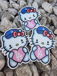 Image 2 of Hello kitty Dodgers 