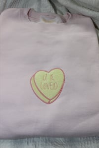 Image 2 of Candy Heart Crewneck