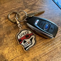 Image 2 of Speed Skull Keychain