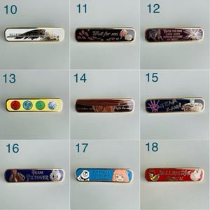 Image of Banner Enamel Pins