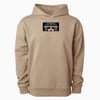 Notinregz Embroidery Hoodie Tan