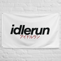 Idlerun Katakana Flag - Garage / Meet Edition