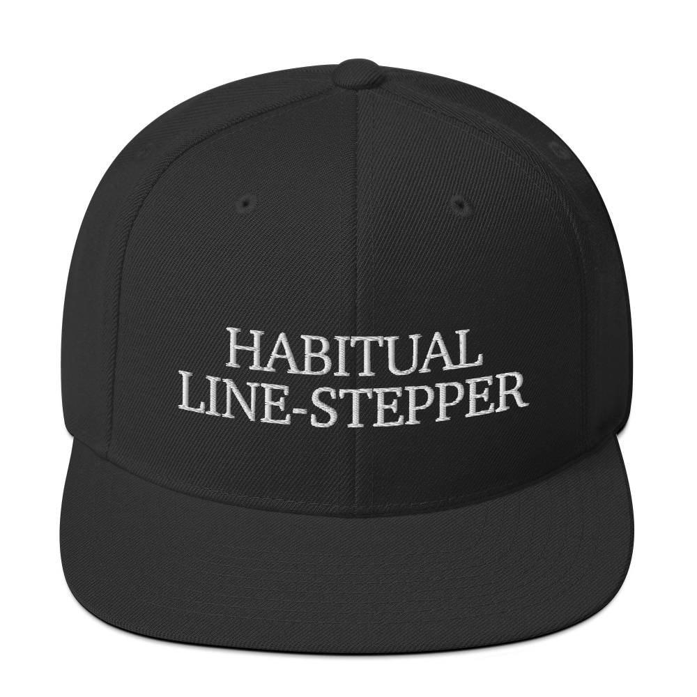 Image of Habitual Line-Stepper Snapback Hat