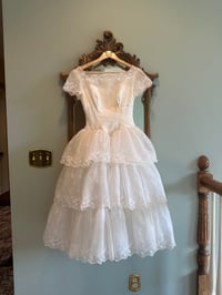 Image 10 of 1950s Embroidered Mini 