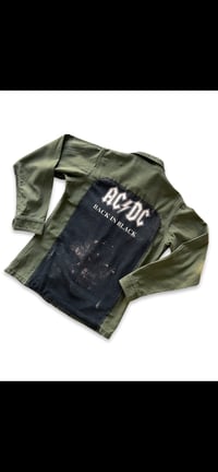 Image 1 of VINTAGE ARMY SHIRT JACKET ACDC
