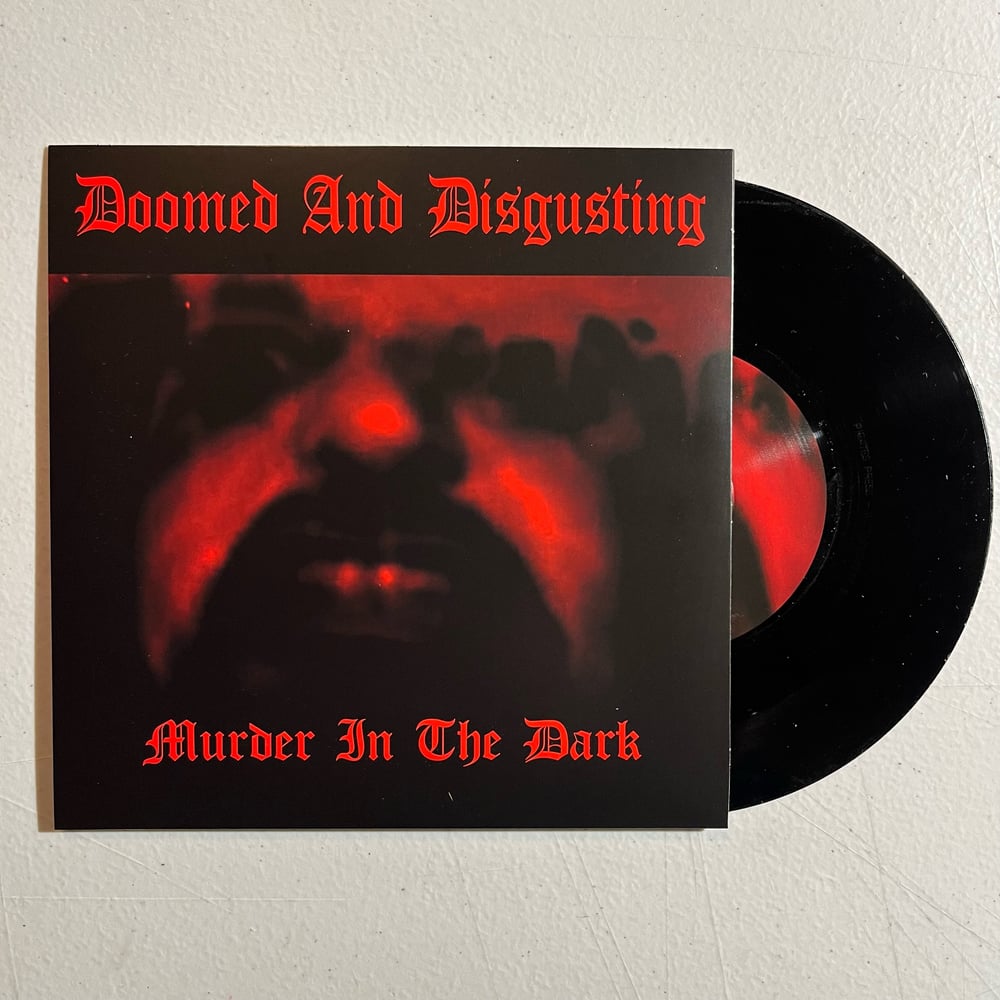 Sadistik Exekution / Doomed and Disgusting - Split 7" vinyl EP