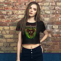 Image 1 of Women’s Crop All Seeing Cthlulu Tee