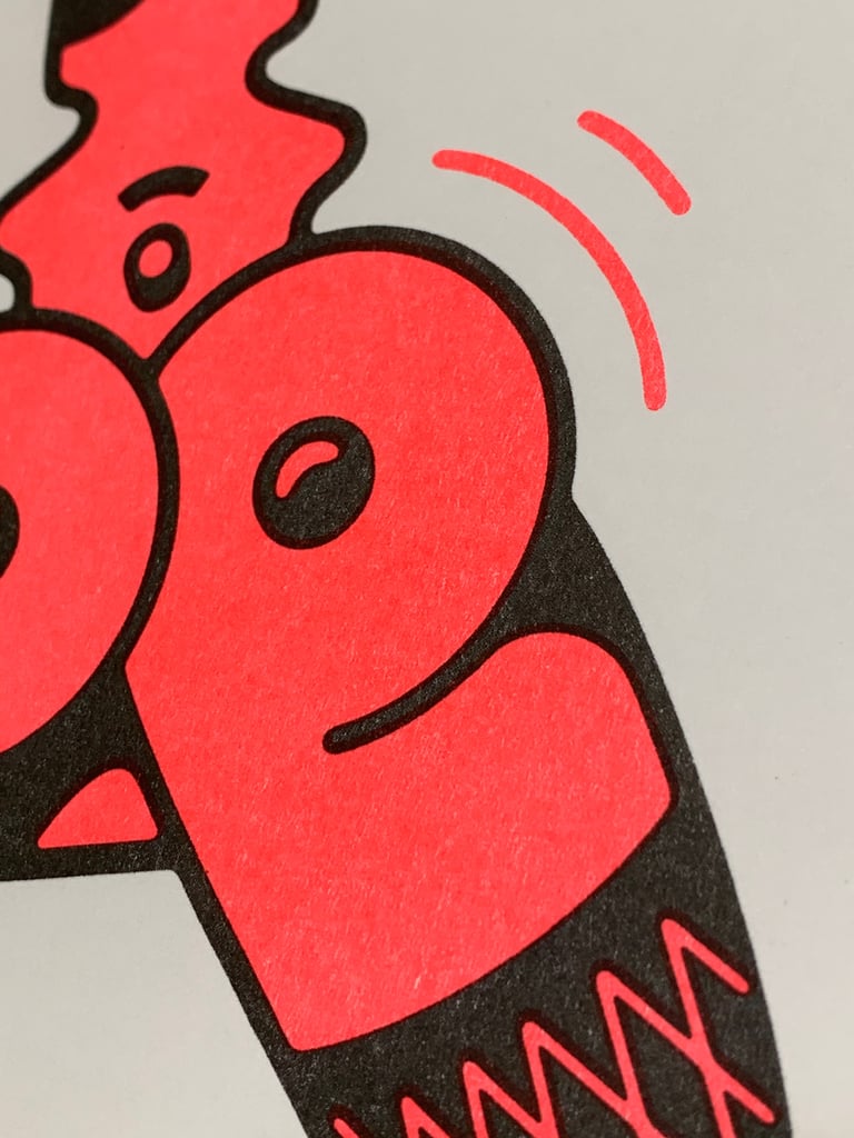 Butterfly Riso Print Image 2