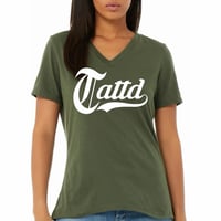 ALL NEW!!! Tattd V-neck!!! OLIVE 💚