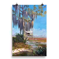 Image 2 of "Abbeville Irises" Photo paper poster