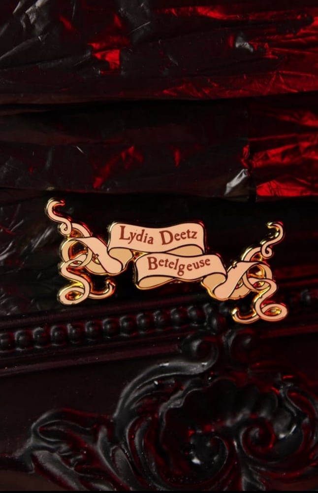 Image of Beetlejuice Lydia Name Banner