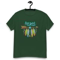 Image 7 of Unisex classic tee, Free Spirit Arrow & Feathers, Western Theme tee
