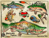 Northwest trout scene 