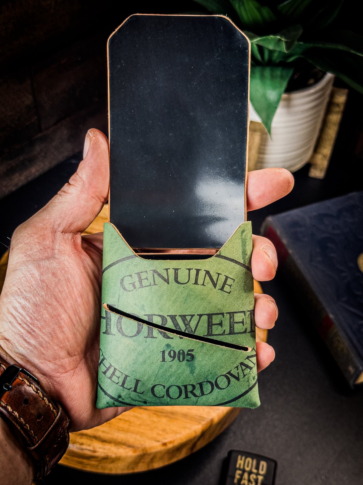 The Murphy - Reverse Black Horween Shell Cordovan | Patriot