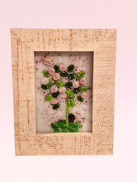 Image 3 of 3 x 3" Framed Art