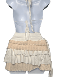 Image 5 of Custom 2 piece Tan skirt set