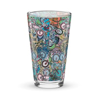 Image 4 of BMX BIKES ILLUSTRATED PINT GLASS