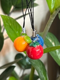 Image 8 of fruit charms! 🫐🍅🍊