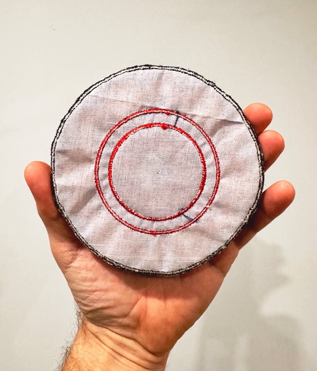 80s Yin Yang 5” Patch