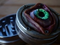 Image 2 of Green eyed Spice Grinder OAAK